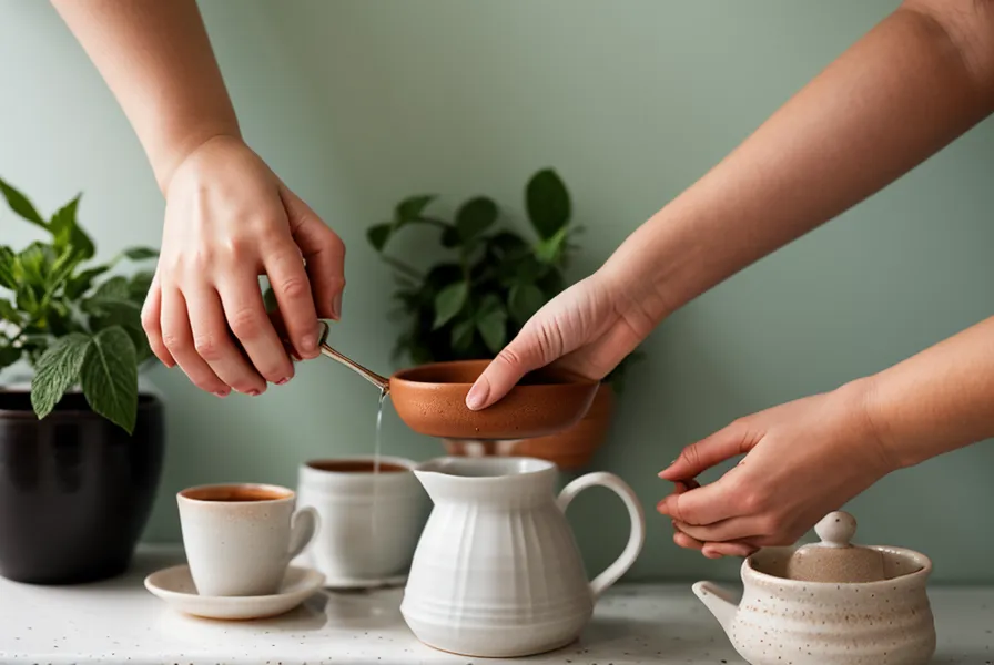 Granos de café con mucílago seco de color ámbar, característico del proceso honey